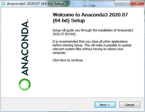 Anaconda3截图